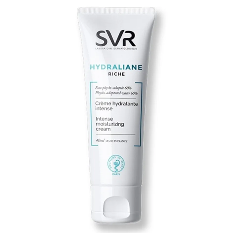 Kem Dưỡng Ẩm SVR Hydraliane Riche - Chuyên Dùng Cho Da Khô, Cung Cấp Độ Ẩm Lâu Dài 24 Giờ, Không Gây Mụn, 50ml