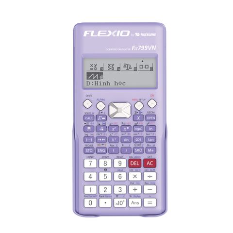 Máy Tính Khoa Học Thiên Long Flexio Fx799VN - Đầy Đủ 529 Tính Năng, Chế Độ Bảo Hành 07 Năm, Thích Hợp Mang Vào Phòng Thi