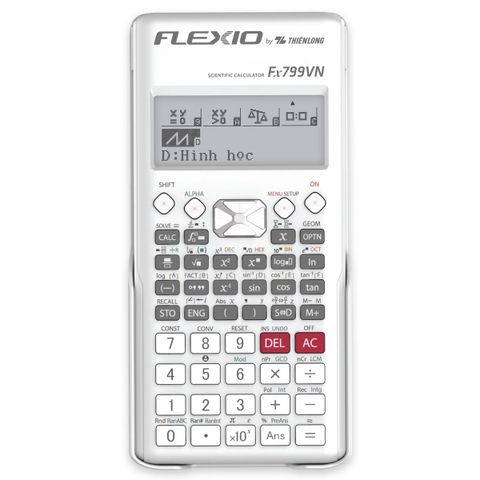 Máy Tính Khoa Học Thiên Long Flexio Fx799VN - Đầy Đủ 529 Tính Năng, Chế Độ Bảo Hành 07 Năm, Thích Hợp Mang Vào Phòng Thi