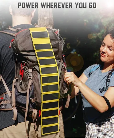 Pin sạc dự phòng Shargeek Storm 2 Solar Panel 12W - Năng lượng mặt trời, chống nước IP54, lý tưởng cho hoạt động ngoài trời