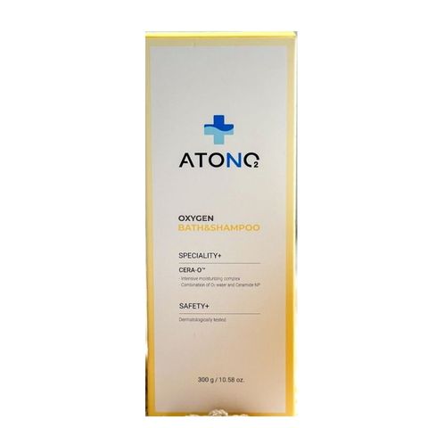 Sữa Tắm Gội Toàn Thân Cho Bé Atono2 Oxygen Dịu Nhẹ 300g - Công Nghệ Bọt Siêu Mịn, Cấp Ẩm & Cân Bằng pH Cho Da Nhạy Cảm