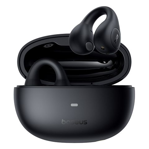 Tai nghe Bluetooth Baseus AirGo AS01 True Wireless (TWS) - Thiết kế Open-Ear, Công nghệ ENC, Âm thanh sống động, Pin 25 giờ