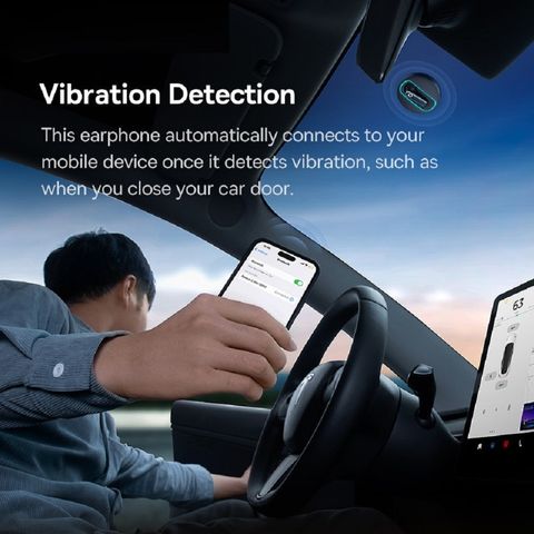 Tai Nghe Bluetooth Baseus C-Mic CM10 - Tai Nghe Đơn Tai, Microphone, Pin 50h, Kết Nối Bluetooth 5.3, Sạc USB Type-C