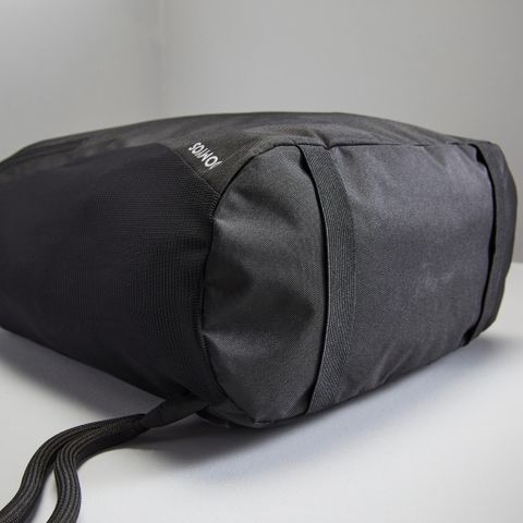 Túi Dây Rút Thể Thao Decathlon Domyos 15L Đen - Túi Đeo Vai Tiện Lợi Cho Tập Gym, Du Lịch, Vận Động