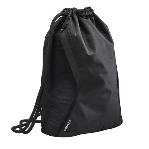 Túi Dây Rút Thể Thao Decathlon Domyos 15L Đen - Túi Đeo Vai Tiện Lợi Cho Tập Gym, Du Lịch, Vận Động