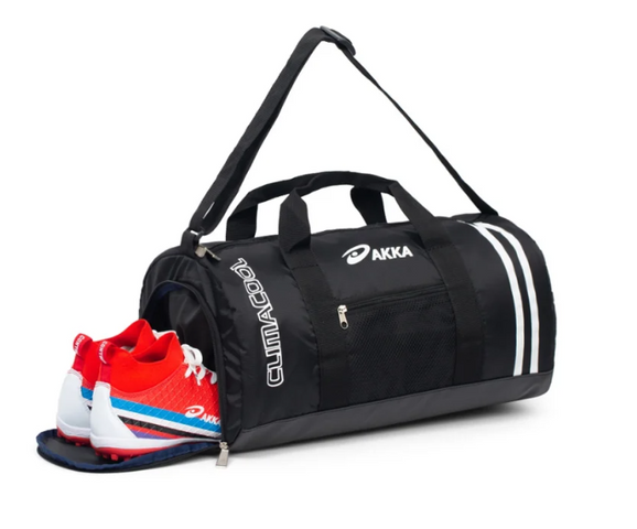 Túi trống thể thao Akka Clima Cool chống thấm nước, thiết kế rộng rãi cho đồ tập gym, vải polyester 600D bền bỉ, 20 lít, 4 màu thời trang