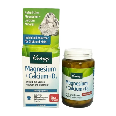 Viên uống Kneipp Magnesium + Calcium + D3