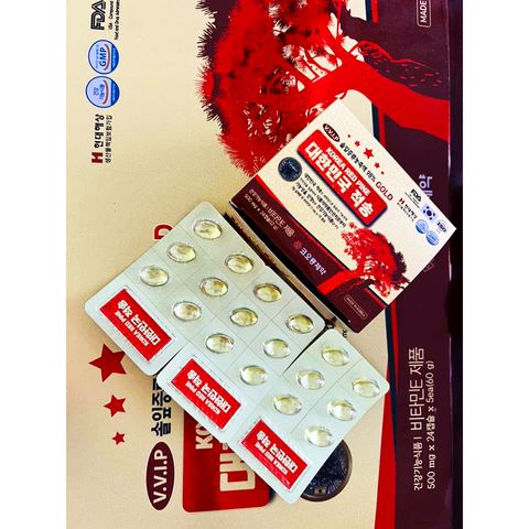 Viên uống tinh dầu thông đỏ Kolon Pharm Hàn Quốc - Bổ sung vitamin E, A, hỗ trợ sức khỏe và làm đẹp da, hộp 120 viên