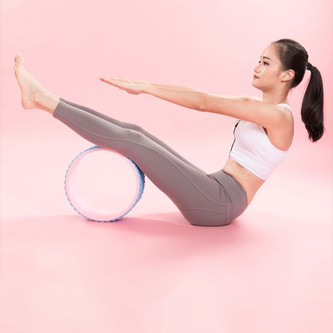 Vòng Tập Yoga Massage 3D Cao Cấp - Dụng Cụ Thể Thao Chịu Lực 150kg, Thư Giãn Và Tăng Cường Dẻo Dai