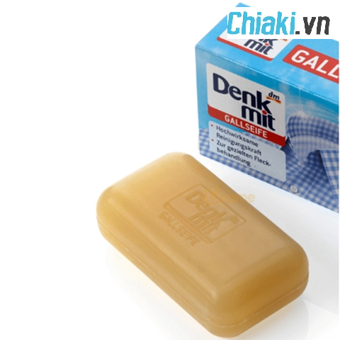 Xà Phòng Tẩy Trắng Cổ Áo Denkmit Gallseife - Giúp Loại Bỏ Vết Bẩn Dầu Mỡ, Son Môi, Mực - 100g Chính Hãng Đức