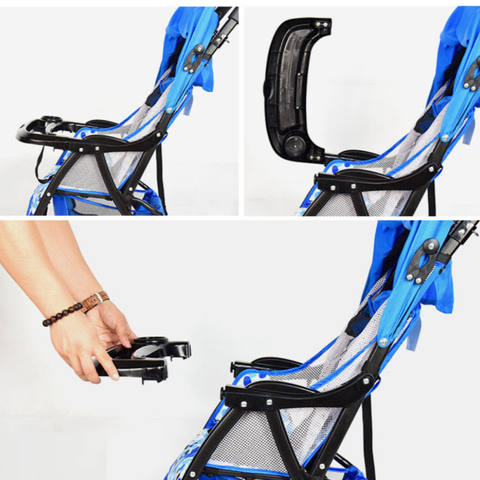 Xe đẩy cho bé Baobaohao 722C mới - Xe gập nhẹ dễ dàng, thiết kế thông minh 3 tư thế phù hợp cho trẻ sơ sinh đến 3 tuổi