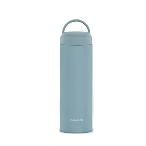 Bình Giữ Nhiệt Chân Không Peacock 480ml AKZ-48 Có Quai Xách - Thép Không Gỉ, Giữ Nhiệt Tối Đa 12 Giờ, Thiết Kế Nhỏ Gọn Dễ Mang Theo