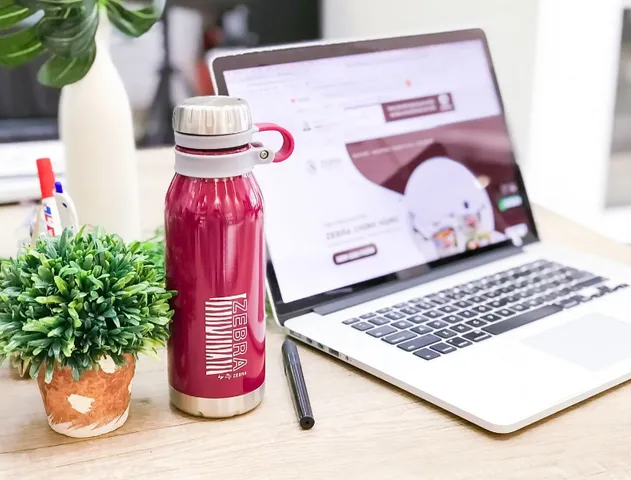 Bình Giữ Nhiệt Inox Wisdom Zebra 500ml - Chất Liệu Inox SUS304, Giữ Nhiệt 12 Giờ, Dễ Vệ Sinh, An Toàn, Tiện Lợi cho Mọi Nhu Cầu Hằng Ngày