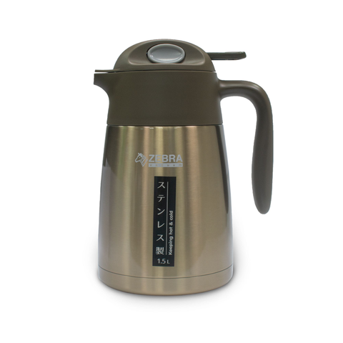 Bình Giữ Nhiệt Inox Zebra Smart III 112948 1.5L - Giữ Nhiệt Lâu Đến 12 Giờ, Chất Liệu Thép Không Gỉ Thời Trang