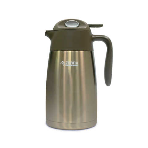 Bình Giữ Nhiệt Inox Zebra Smart III 112950 2L - Chống Rò Rỉ, Giữ Nhiệt 12 Giờ, Thép Không Gỉ, Dễ Dùng, Giải Khát Lý Tưởng