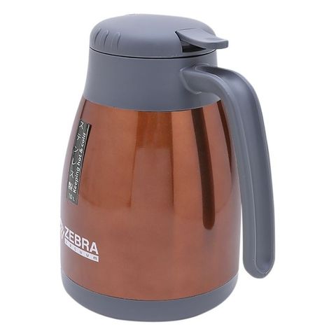 Bình Inox Giữ Nhiệt Smart II Zebra 1L Có Quai - Chất Liệu Thép Không Gỉ, Giữ Nhiệt 12 Giờ, Phù Hợp Gia Đình 2-4 Người