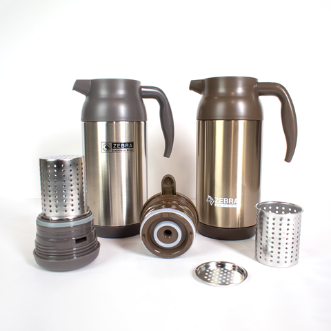 Bình Lọc Trà Giữ Nhiệt Zebra 112411 1.2L - Chất Lượng Cao, Giữ Nhiệt Tối Ưu, Thiết Kế Hiện Đại, Lọc Trà Và Detox Tiện Lợi