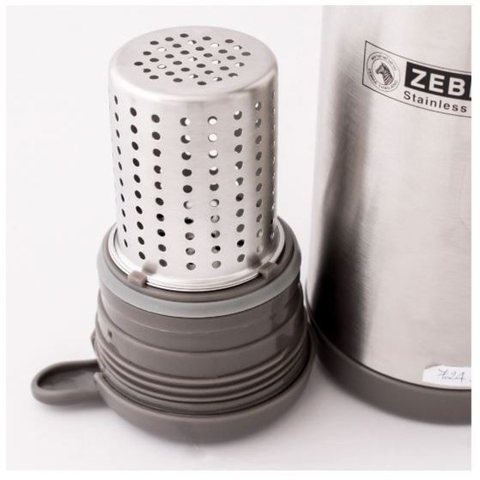 Bình ủ trà giữ nhiệt Zebra Stainless Steel 1.2L - Bình giữ nhiệt đa năng với lưới lọc tiện lợi, giữ nóng lạnh lâu, thiết kế sang trọng
