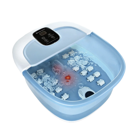 Bồn Ngâm Chân Massage KingTech BM-400 - 500W, Nhiệt Độ 35-48°C, 22 Con Lăn Massage, Thư Giãn Tại Nhà