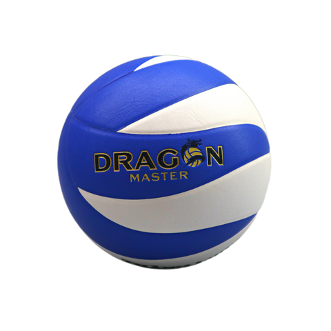 Bóng Chuyền Thăng Long DG7110 Dragon Master - Bóng Da PU Chất Lượng Cao, Thể Thao Đa Năng, Màu Trắng Xanh, Số 5
