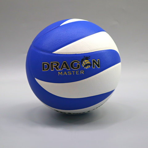 Bóng Chuyền Thăng Long DG7110 Dragon Master - Bóng Da PU Chất Lượng Cao, Thể Thao Đa Năng, Màu Trắng Xanh, Số 5