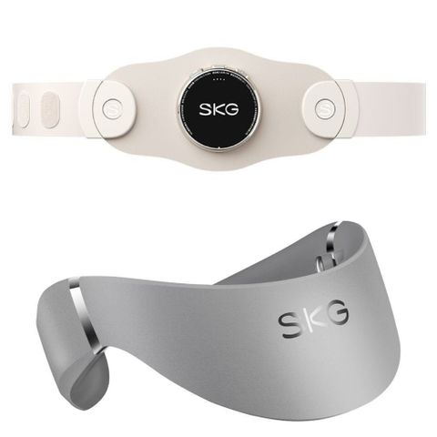 Combo máy massage cổ SKG G7 Pro-E và đai massage lưng K3-2 - Giải pháp thư giãn hiệu quả cho lưng và cổ, giảm đau mỏi nhanh chóng