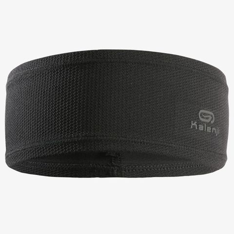 Dải Buộc Đầu Chạy Bộ Decathlon Kalenji 8545978 Đen - Dụng Cụ Thể Thao Cho Nam Nữ Thấm Hút Mồ Hôi, Giúp Tóc Gọn Gàng Khi Chạy