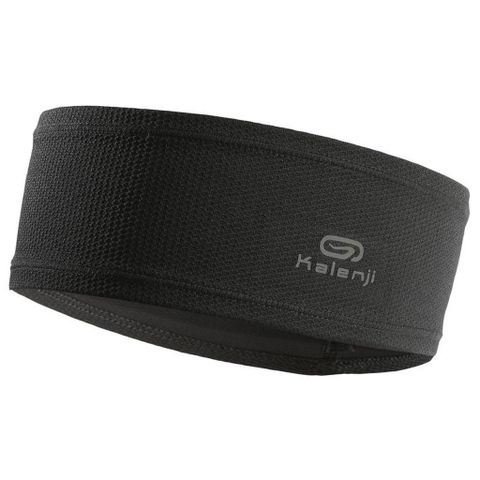 Dải Buộc Đầu Chạy Bộ Decathlon Kalenji 8545978 Đen - Dụng Cụ Thể Thao Cho Nam Nữ Thấm Hút Mồ Hôi, Giúp Tóc Gọn Gàng Khi Chạy
