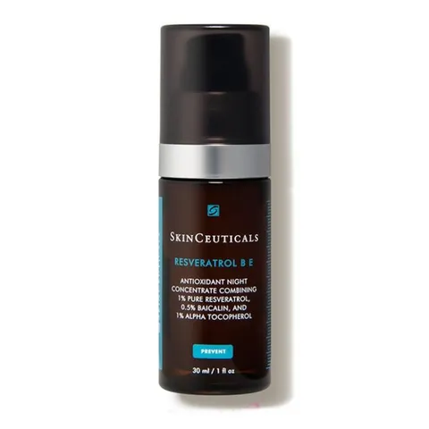 Huyết thanh chống lão hóa Skinceuticals Resveratrol B E - Phục hồi, trẻ hóa da ban đêm, tinh chất chống oxy hóa cho làn da tươi trẻ, rạng rỡ.