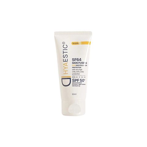 Kem Chống Nắng Hyaestic SF64 Skin Fusion SPF50+ - Bảo Vệ Da Tối Đa Trước Tia UV và Ô Nhiễm, Phù Hợp Mọi Loại Da 50ml