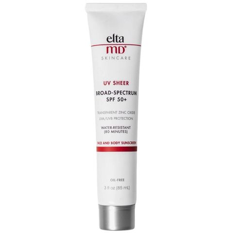 Kem Chống Nắng EltaMD UV Sheer SPF 50+ - Chống Nắng Phổ Rộng Cho Mặt, Hỗ Trợ Chống Nước, Thích Hợp Với Mọi Loại Da