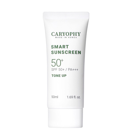 Kem Chống Nắng Nâng Tone Caryophy Smart Sunscreen SPF50+ PA+++ - Bảo Vệ Da, Giảm Mụn, Che Phủ Tự Nhiên, Dung Tích 50ml