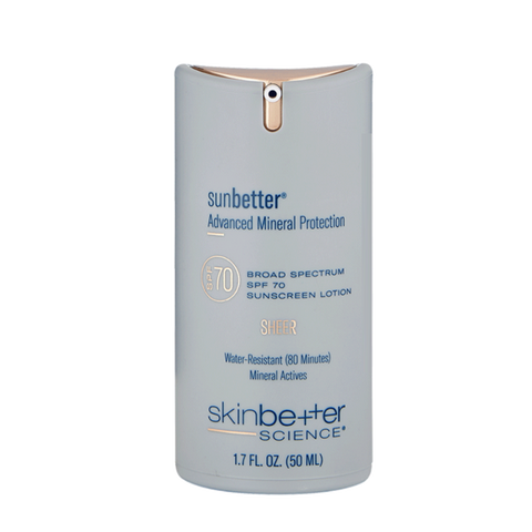 Kem Chống Nắng SkinBetter Science Sunbetter Sheer SPF70 - Bảo Vệ Da Mặt, Không Dầu, Phổ Rộng, Thích Hợp Trang Điểm, Chống Nước 80 Phút