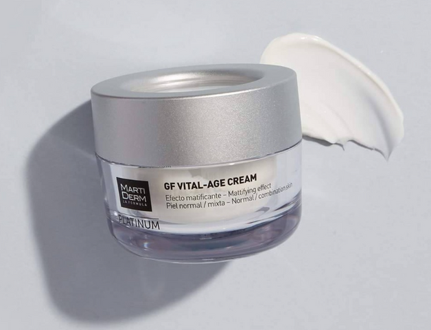 Kem Dưỡng Phục Hồi Trẻ Hóa Da MartiDerm Platinum GF Vital Age Cream 50ml - Hỗ Trợ Cấp Ẩm, Săn Chắc Da, Giải Pháp Đa Chức Năng
