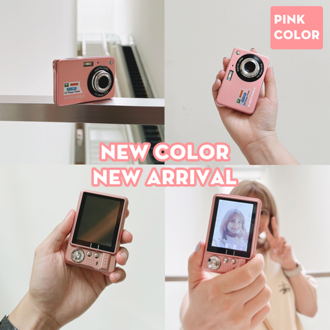 Máy ảnh kỹ thuật số Mini Camera V2 48MP - Ống kính góc rộng, Quay phim FullHD, Thiết kế nhỏ gọn, Thích hợp cho du lịch và chụp ảnh nhanh