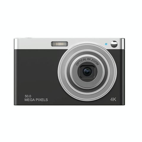Máy Ảnh Kỹ Thuật Số Mini V2 50MP Super Zoom - Quay Video 4K, Zoom Quang Học, Thiết Kế Nhỏ Gọn, Chụp Ảnh Sắc Nét