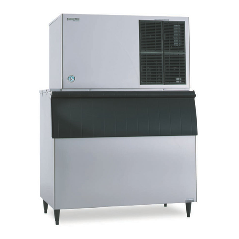 Máy làm đá viên hình bán nguyệt Hoshizaki KM-1301SAH-E - Công suất 505kg/24h, lý tưởng cho nhà hàng, khách sạn, quán bar