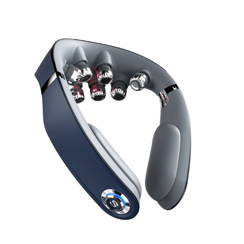 Máy massage cổ xung điện SKG G7 Pro-Fold - Thiết bị massage hiện đại, 9 đầu massage độc lập, 6000Hz, đa chế độ massage và nén nhiệt nóng