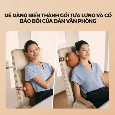 Máy massage toàn thân SKG T1-2 - Thiết bị massage 4D với đai đeo 360° đa năng cho cảm giác thư giãn tuyệt vời mọi lúc, mọi nơi
