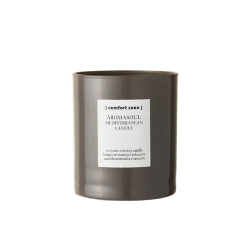 Nến thơm Comfort Zone Aromasoul - Mùi hương chanh Địa Trung Hải kết hợp bách xù và phong lữ, thời gian cháy 50 giờ, mang lại không gian thư giãn