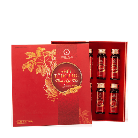 Nước Uống Sâm Tăng Lực Phúc Lộc Thọ Kohinoor - Giải Pháp Bồi Bổ Sức Khỏe và Tăng Cường Sinh Lực cho Cả Gia Đình