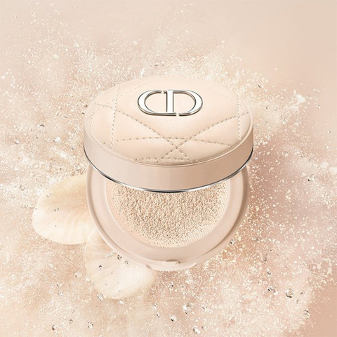 Phấn Phủ Dạng Bột Lỏng Dior Forever Cushion Powder - Phấn Trang Điểm Tươi Sáng, Lớp Finish Semi-Matte, 10g