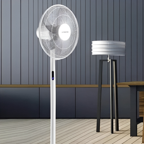 Quạt Cây Trotec TVE 24S - Quạt Điều Chỉnh Chiều Cao 70-130cm, 8 Cấp Độ Gió, Điều Khiển Từ Xa, Tiết Kiệm Năng Lượng