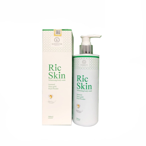 Sữa Tắm Kohinoor Ric Hỗ Trợ Trắng Da - Chiết Xuất Tự Nhiên Dưỡng Ẩm, Làm Sạch, 300ml