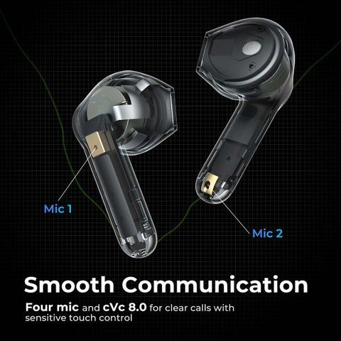 Tai nghe không dây Soundpeats Air 3 - Âm thanh chất lượng cao, thiết kế nhỏ gọn, chuyên dụng cho chơi game và nghe nhạc tiện lợi.