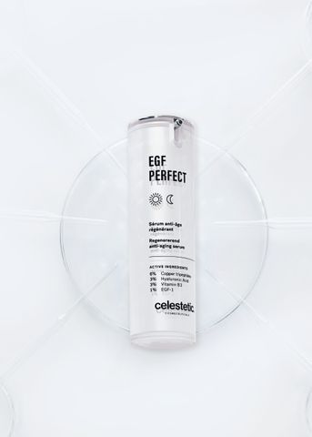 Tinh Chất Siêu Tái Tạo Da Celestetic EGF Perfect 30ml - Serum Làm Đầy Sẹo, Phục Hồi Da, Chống Lão Hóa, Giảm Đỏ Da