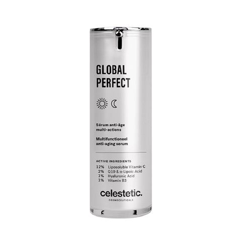 Tinh Chất Trẻ Hóa Đa Tác Động Celestetic Global Perfect 30ml - Xóa Mờ Nếp Nhăn, Phục Hồi Da Tươi Trẻ, Chất Lượng Cao, Dành Cho Da Nhạy Cảm