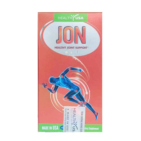 Viên uống JON Healthy Joint Support - Hỗ trợ khớp chắc khỏe với 10 dưỡng chất cho người trưởng thành và cao tuổi, vận động linh hoạt