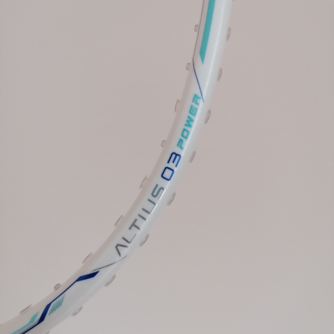 Vợt cầu lông Mizuno Altius 03 Power - Cao cấp, Carbon T46, Lối chơi tấn công mạnh mẽ, Chịu căng tối đa 14.5kg, Độ bền cao