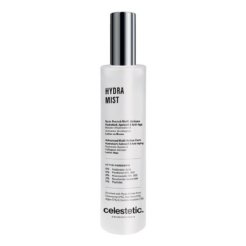 Xịt Khoáng 3in1 Celestetic Hydra Mist - Cấp Ẩm, Căng Bóng, Trẻ Hóa Da, Dưỡng Da Nhạy Cảm, Phù Hợp Cho Da Khô, Lọ 100ml